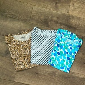 3 cotton tshirt Jcrew bundle